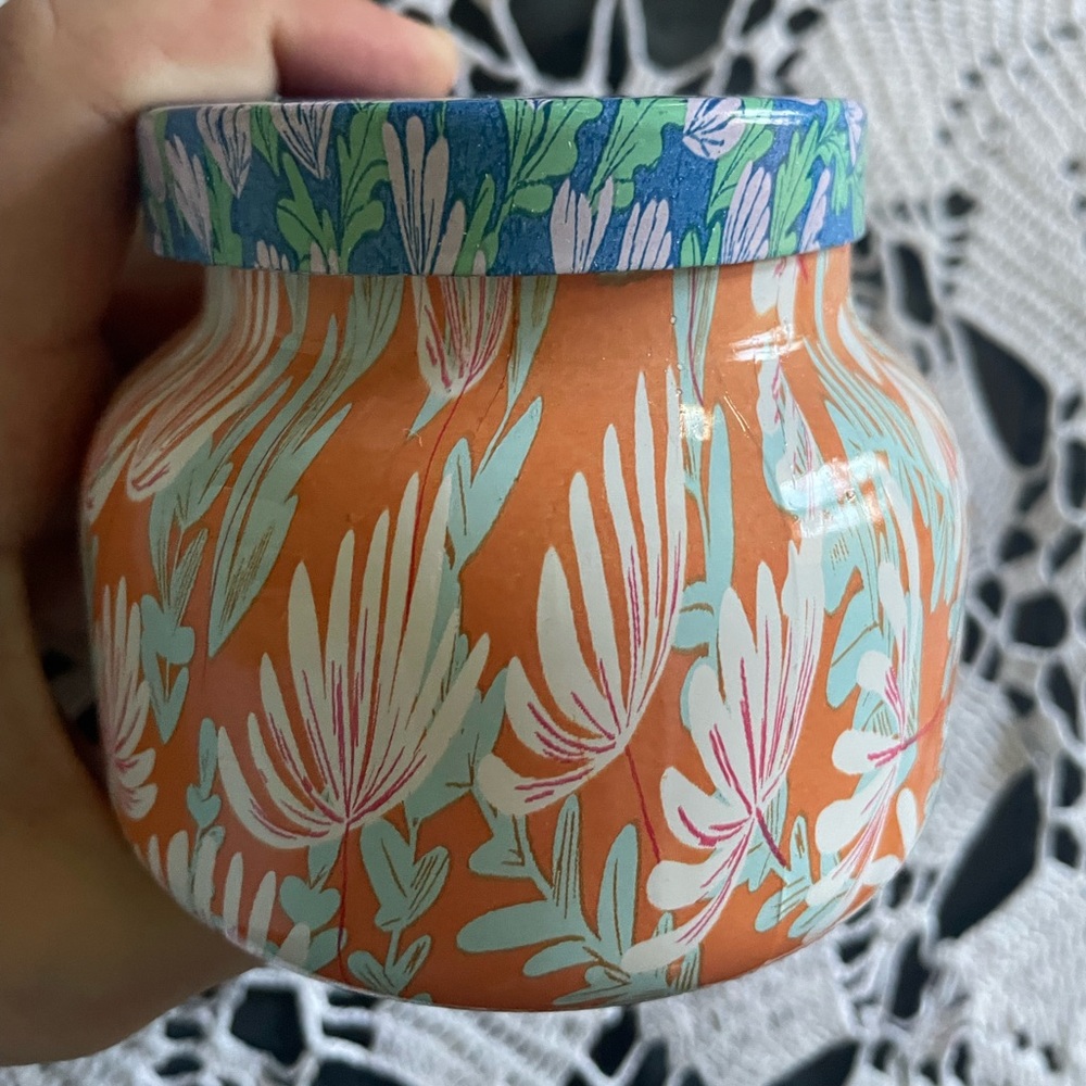 Capri blue candle
